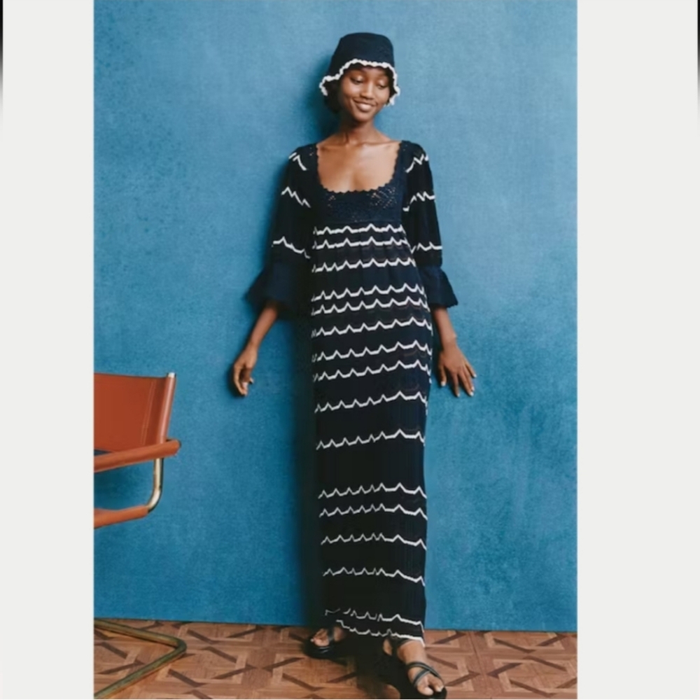 Anthropologie Rebecca Taylor Sweater Knit Maxi Dress